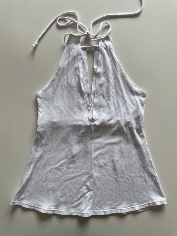 Producto - top blanco mostacillas - 2