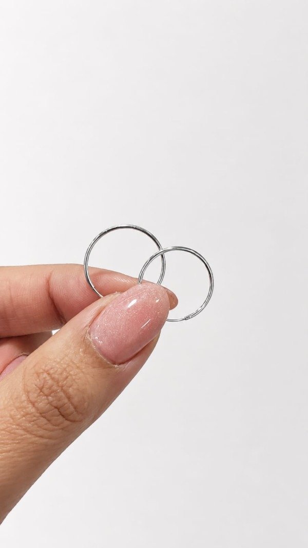 Producto - Argollas clasicas finas chicas