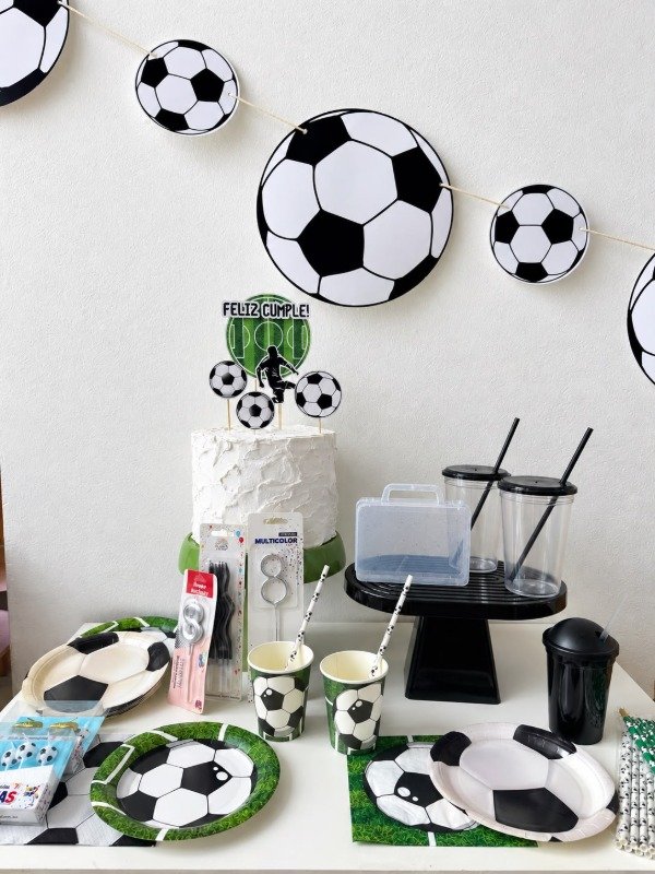 Producto - Platos Polipapel - Pelota de futbol - Elegi el modelo - 0