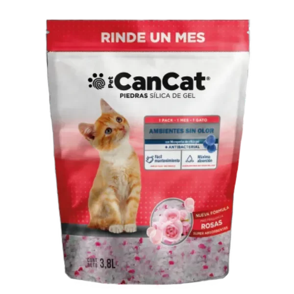Producto - Piedra sanitaria Cancat silica gel rosa