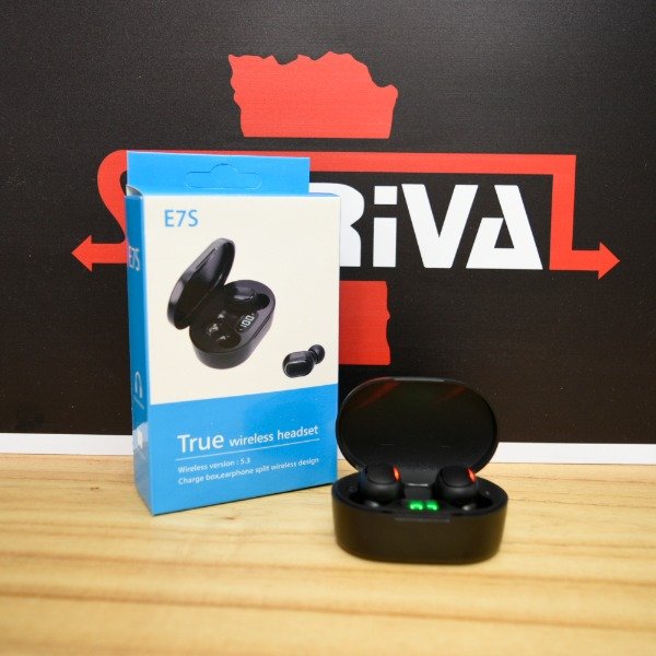 Producto - AURICULAR IPHONE BLUETHOOTH Y ESTUCHE I7S