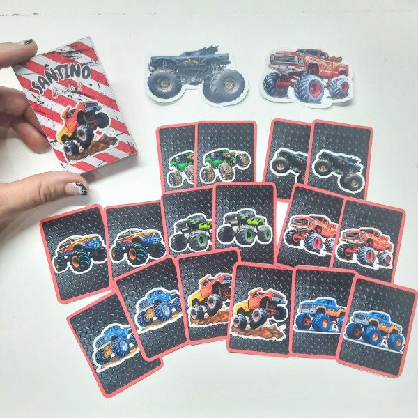Producto - Minicartas monster jam