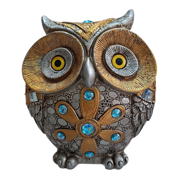 Producto - LECHUZA DECORADA 20CM - LECHU#19