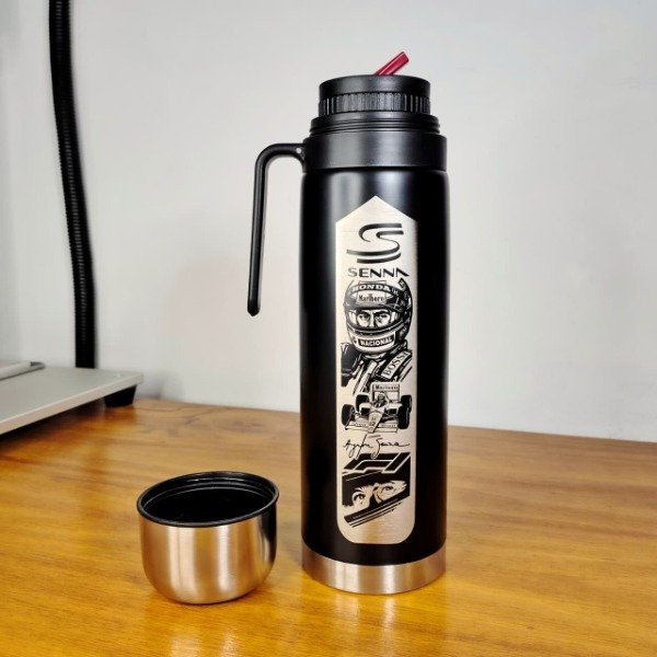 Producto - TERMO MEDIA MANIJA EXCLUSIVO AYRTON SENNA - 0