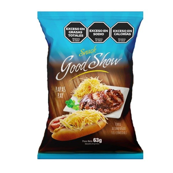 Producto - Good Show Papas Pay 63 gramos
