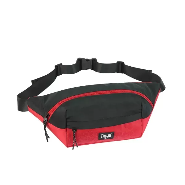 Producto - RIÑONERA EVERLAST NEGRO CON ROJO