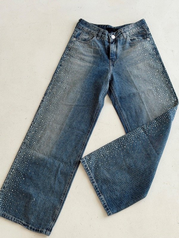 Producto - JEAN WIDE LEG MASSON STRASS - 4
