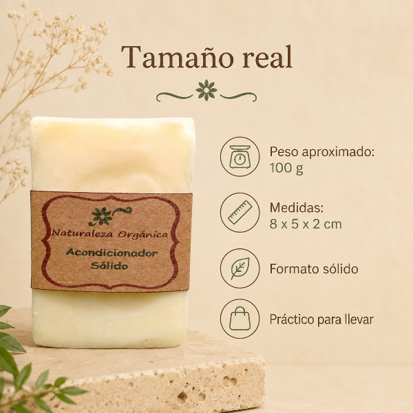 Producto - Acondicionador Sólido - Nutrición y Vitalidad para tu Cabello - 4