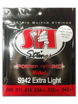 Producto - SIT Encordado para guitarra electrica, power wound, Floyd Rose, nickel 9-42