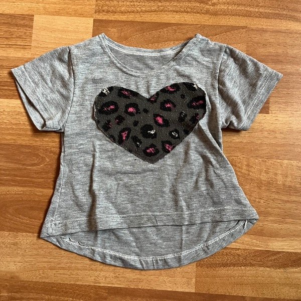 Producto - Remera Corazon Animal Print 12M