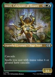Producto - Imoti, Celebrant of Bounty Foil Etched Multiverse Legends