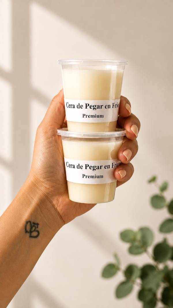 Producto - Cera de pegar en frío para velas de soja