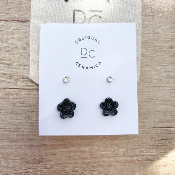 Producto - Aros Fiori Negros