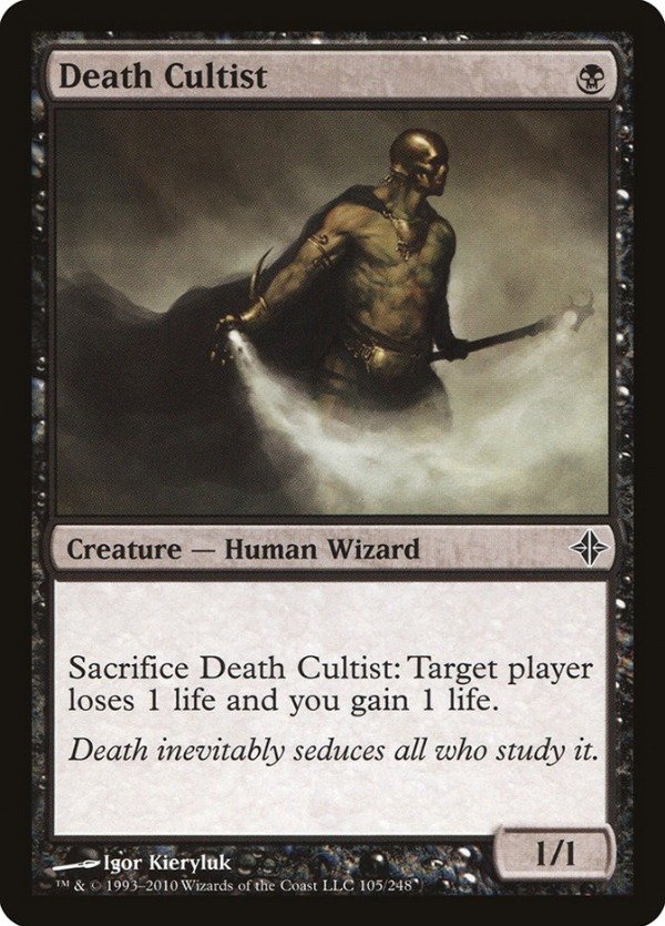 Producto - Death Cultist  Rise of the Eldrazi