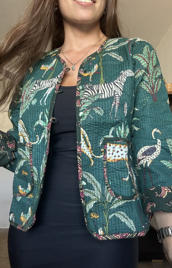 Producto - Chaqueta reversible kali jungle (IMPORTADA INDIA)