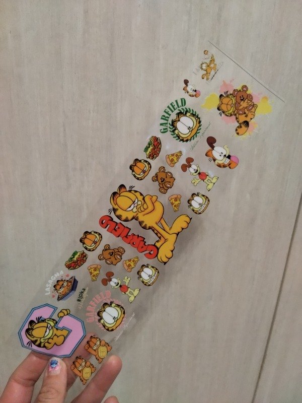 Producto - UV Tiras 8x28cm Garfield #1