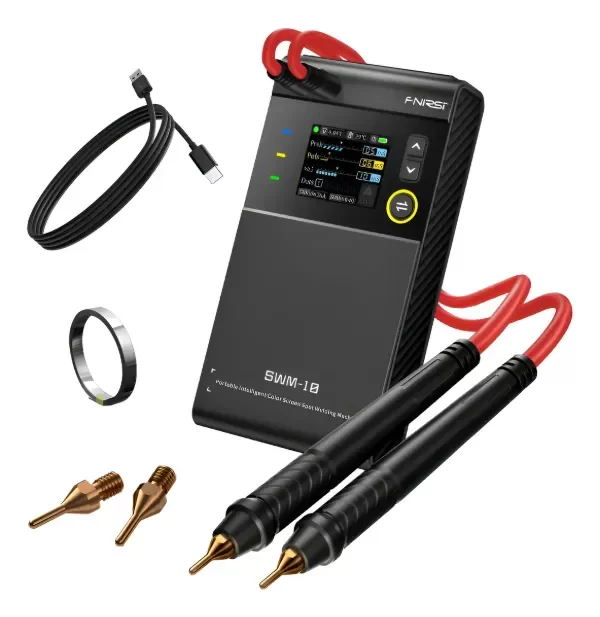 Producto - Soldador Por Puntos Inteligente Portátil Fnirsi Swm-10 Negro