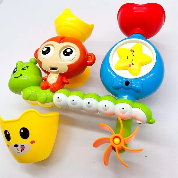 Producto - Juego de baño interactivo sin pilas! Con sopapas - 4