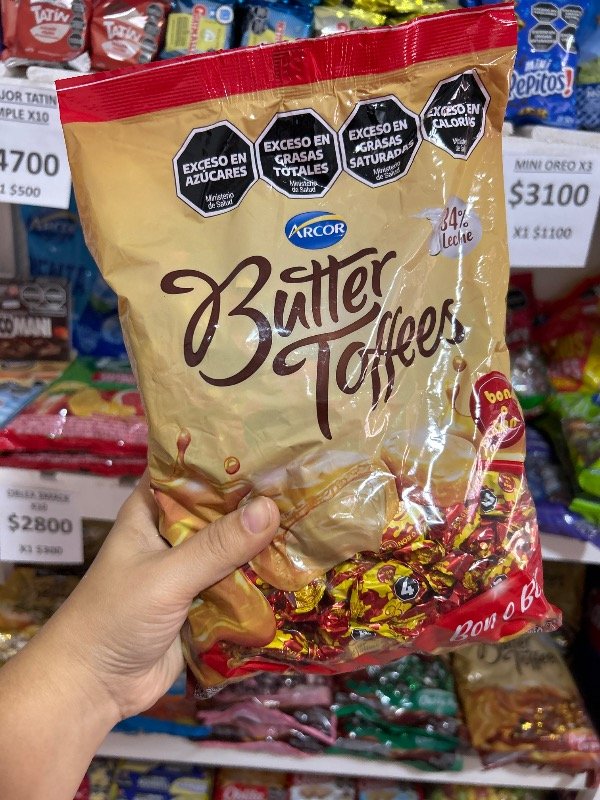 Producto - CARAMELOS BUTTER TOFFEES BON O BON 822GR