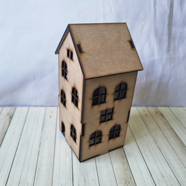 Producto - Casita 3d  cm alto - 3