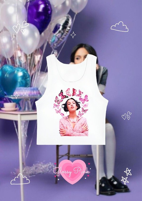 Producto - Tank Top Olivia Flowers - DTF