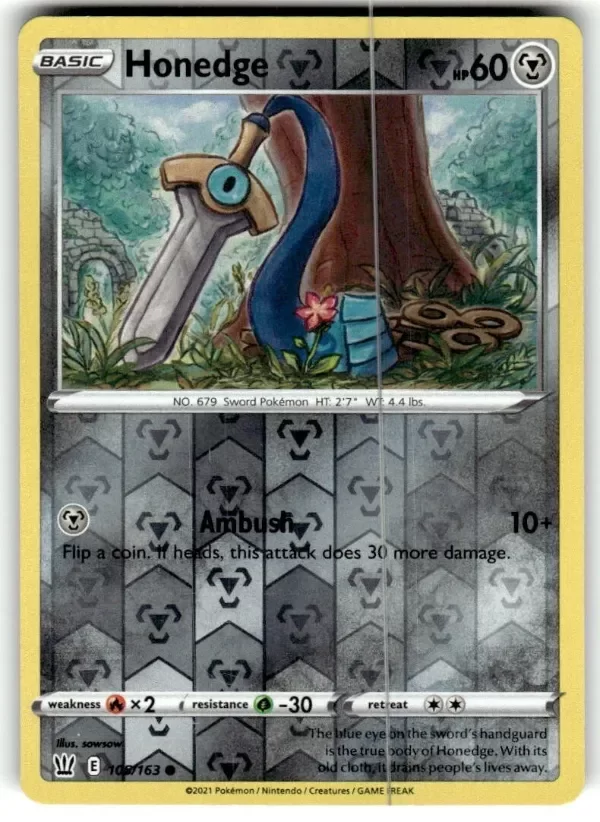 Producto - HONEDGE 105/163 BATTLE STYLES POKEMON (REVERSE HOLO, NM)