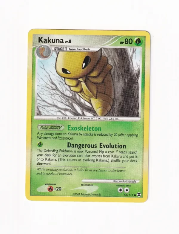 Producto - Kakuna 66/111 Rising Rivals Platinum Regular Non Holo