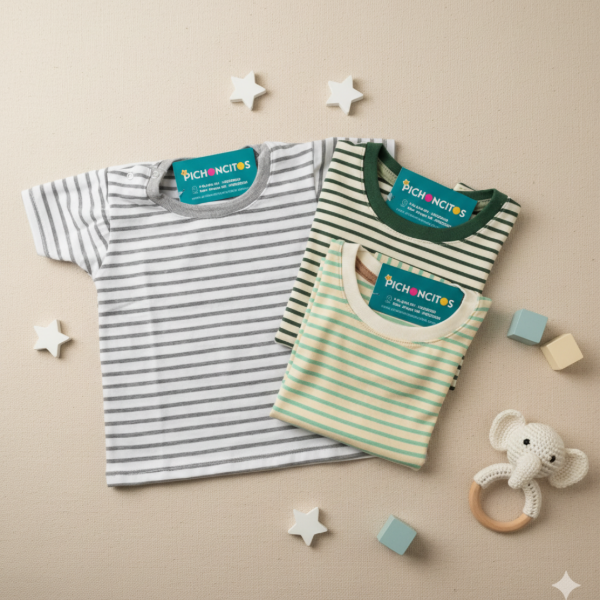 Producto - Remera Rayada Bebé