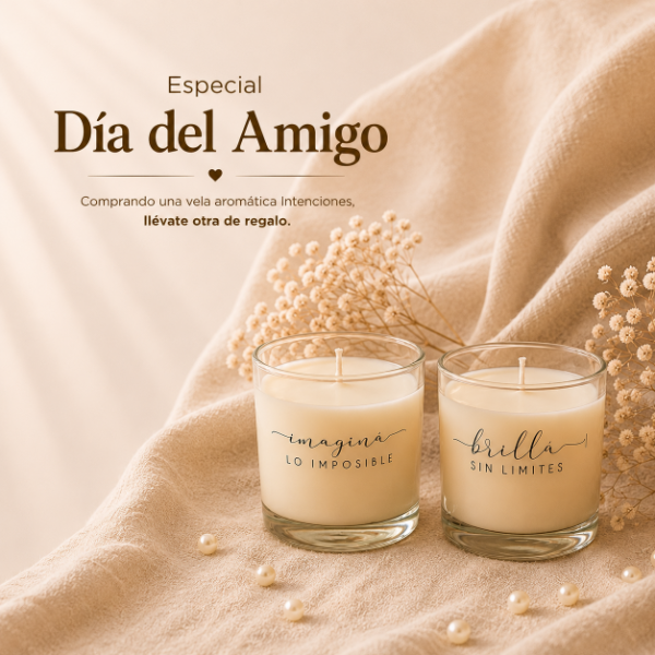 Producto - Velas "Intenciones" día del amigo
