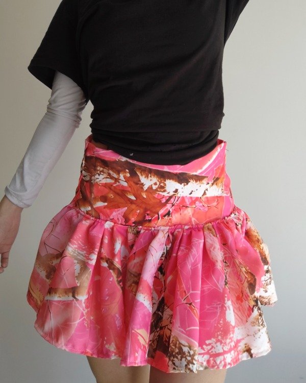 Producto - Pollera arbol rosa