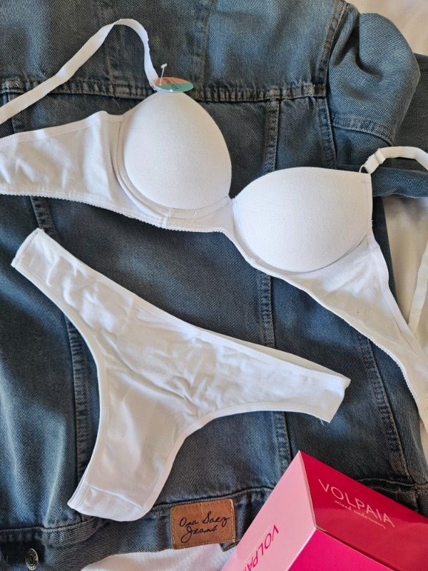 Producto - CONJUNTO DE ALGODON VOLPAIA (A13 C) BLANCO