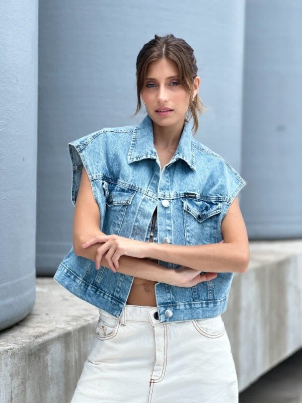 Producto - CHALECO ALBA AZUL NEVADO