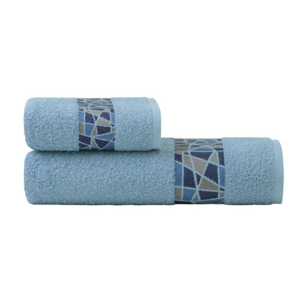 Producto - Juego de toalla y toallón Teka Guarda Diamante 450gr/m2
