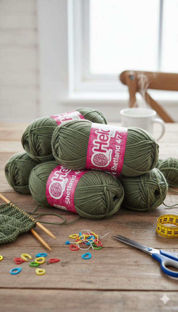 Producto - Pack Lana Shetland 500 grs