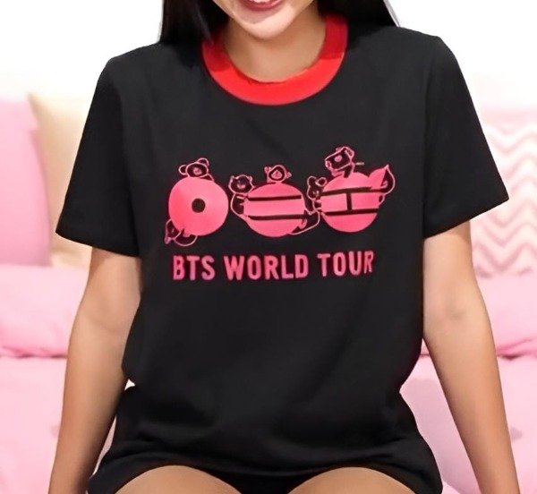 Producto - REMERA DE ADULTOS MANGA CORTA BTS WORLD TOUR
