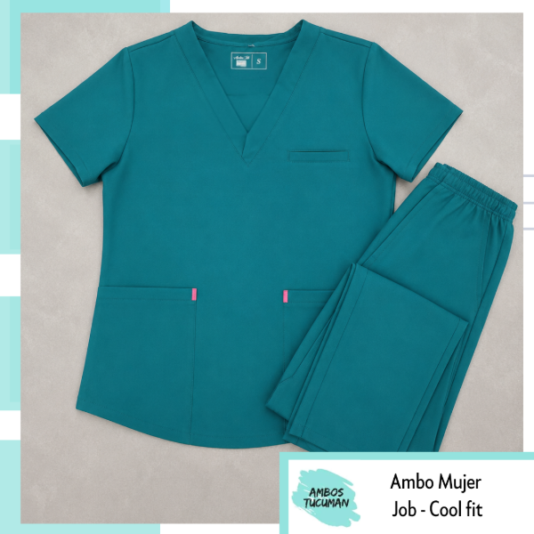 Producto - Ambo Job Verde Petroleo Liso