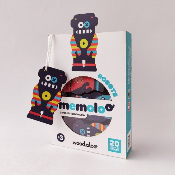 Producto - Juego de Memoria Robots