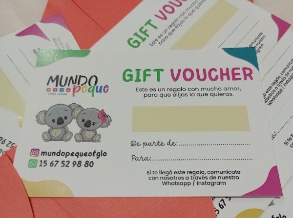 Producto - Gift card