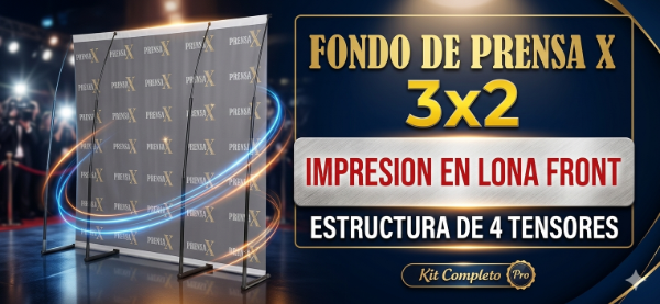 Producto - Back De Prensa 3 X 2 Mts - Fondo De Prensa Ideal Fotos