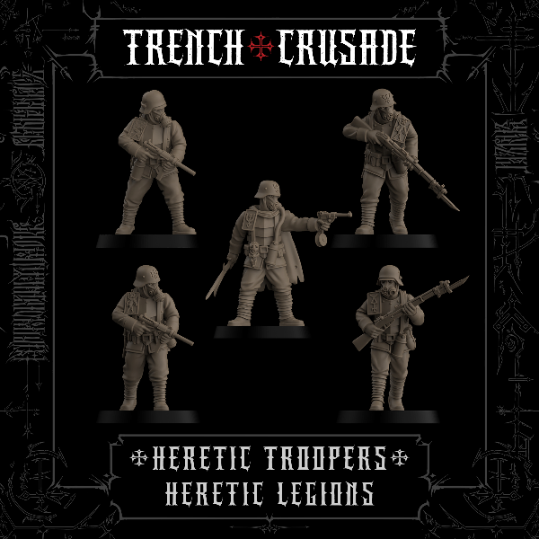 Producto - Kit de 5 Heretic Troopers con partes multiples - 0