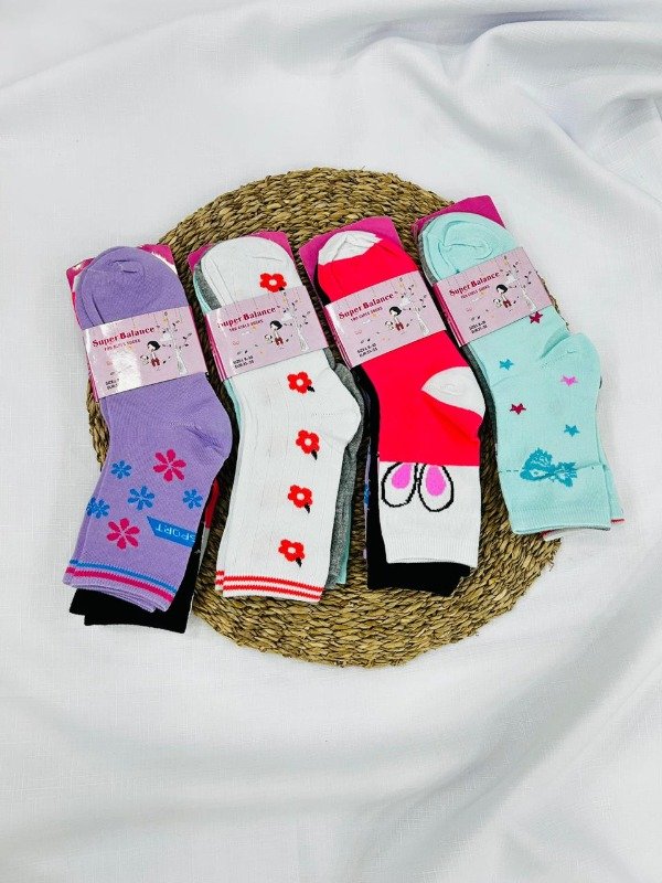 Producto - ART 820-  SUPER BALANCE - Docena Medias 3/4 de niña