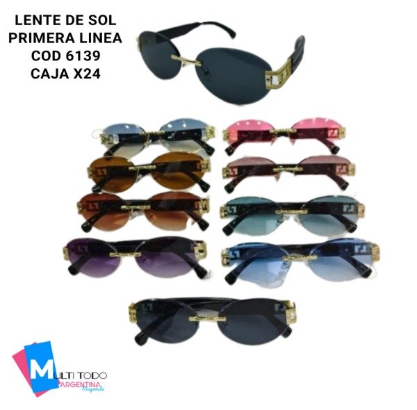Producto - LENTE DE SOL PRIMERA LINEA COD 6139 CAJA X24