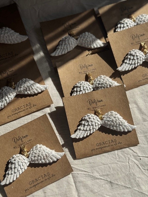 Producto - [souvenirs en stock]- Alitas difusoras con tarjetón kraft