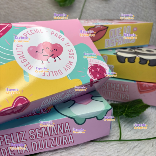 Producto - Pack bomboneras semana de la dulzura x5 diseños