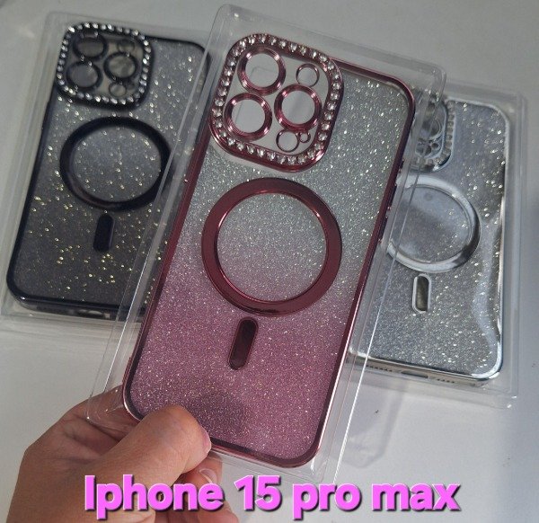 Producto - Fundas magsafe brillo. IPhone 15 pro max