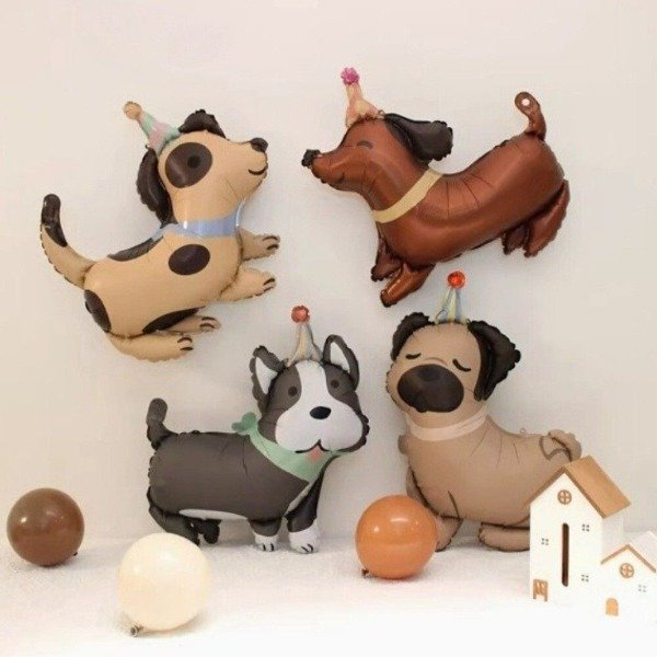 Producto - Globos perritos cumpleañeros