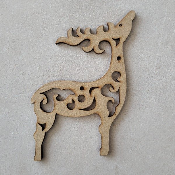 Producto - Reno calado 10 CM x unidad