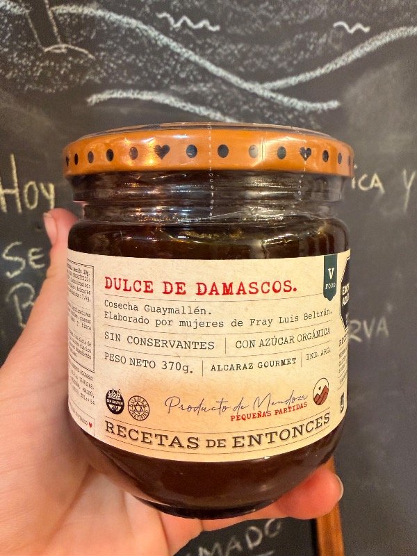 Producto - Dulce de Damascos sin conservantes