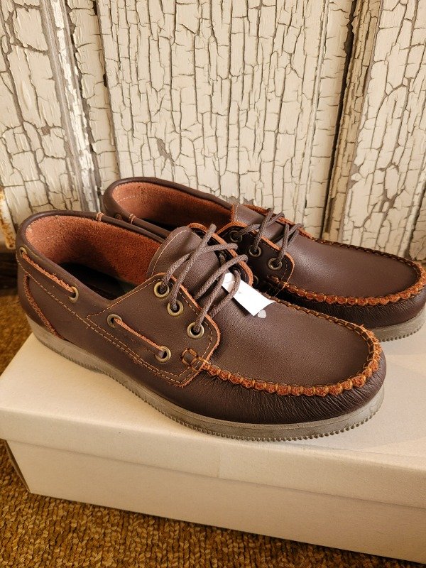 Producto - Mocasín DONATO de cuero marrón Nuevos Talle 40 - PRECIO: 36X