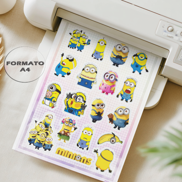 Producto - SS0042 - MINIONS tamaño A4
